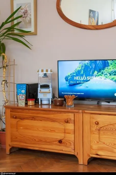 Spacious Retro Flat Close To National Stadium Warsaw